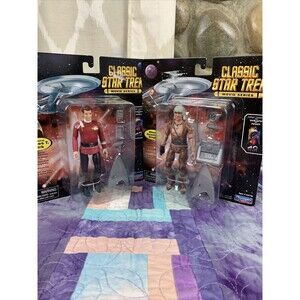 Classic Star Trek Adm. James T. Kirk and Khan 5" Action Figures 2022 Playmates
